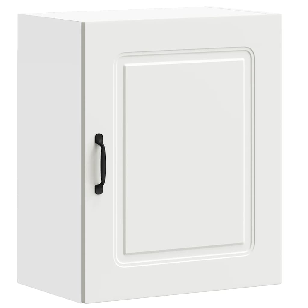vidaXL Kitchen Wall Cabinet Kalmar White Engineered Wood 2