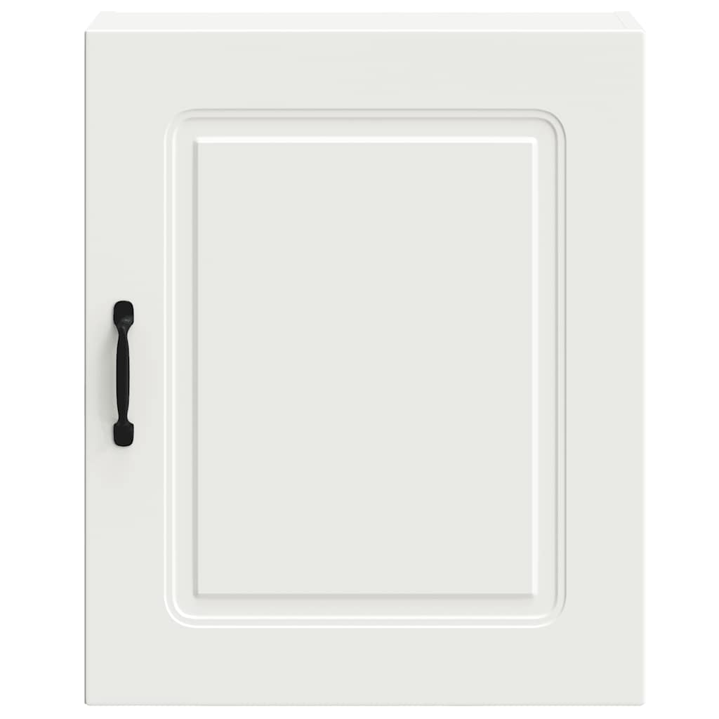 vidaXL Kitchen Wall Cabinet Kalmar White Engineered Wood 4