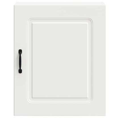 vidaXL Kitchen Wall Cabinet Kalmar White Engineered Wood 4