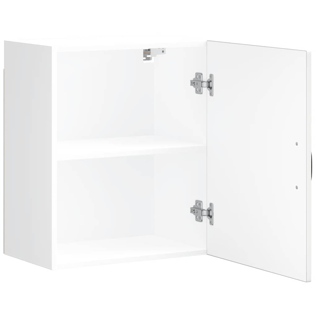 vidaXL Kitchen Wall Cabinet Kalmar White Engineered Wood 5