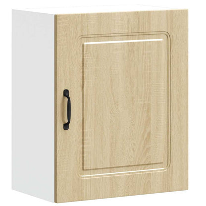 vidaXL Kitchen Wall Cabinet Kalmar Sonoma Oak Engineered Wood 2