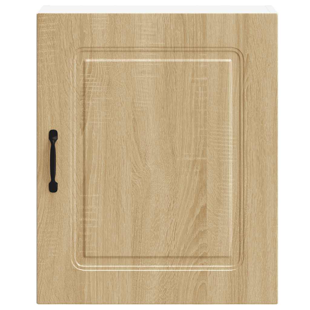 vidaXL Kitchen Wall Cabinet Kalmar Sonoma Oak Engineered Wood 5