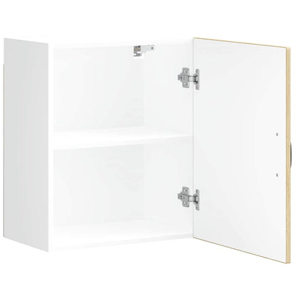 vidaXL Kitchen Wall Cabinet Kalmar Sonoma Oak Engineered Wood 6