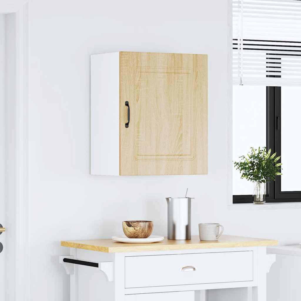 vidaXL Kitchen Wall Cabinet Kalmar Sonoma Oak Engineered Wood 1
