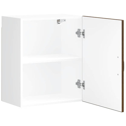 vidaXL Kitchen Wall Cabinet Kalmar Brown Oak Engineered Wood 6