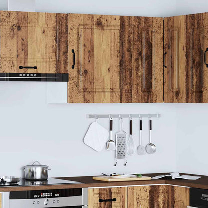 vidaXL Kitchen Wall Cabinet Kalmar Old Wood Engineered Wood 3