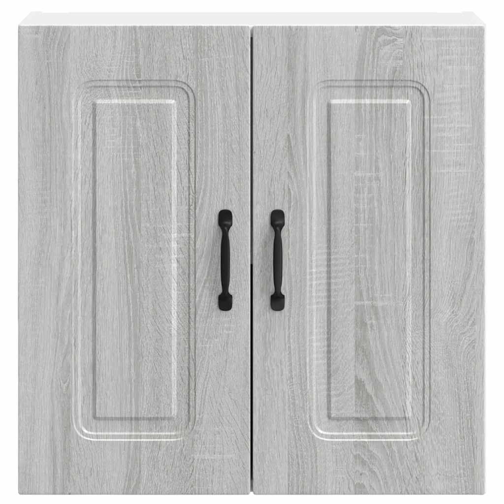 vidaXL Kitchen Wall Cabinet Kalmar Grey Sonoma Engineered Wood 6