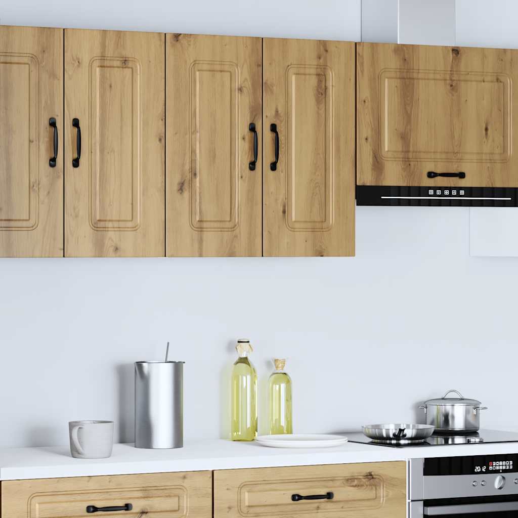 vidaXL Kitchen Wall Cabinet "Kalmar" Engineered Wood Artisan Oak