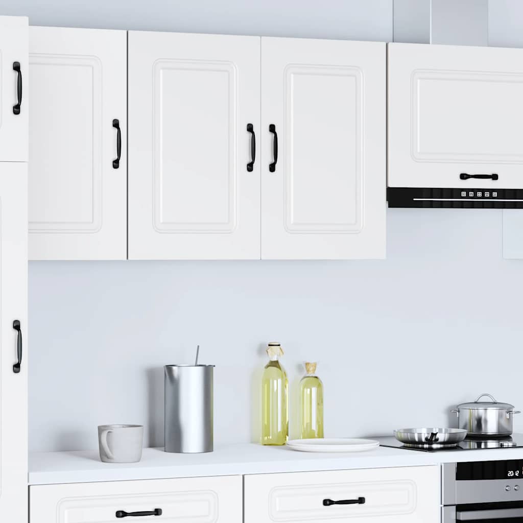 vidaXL Kitchen Wall Cabinet "Kalmar" Engineered Wood White