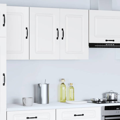 vidaXL Kitchen Wall Cabinet "Kalmar" Engineered Wood White