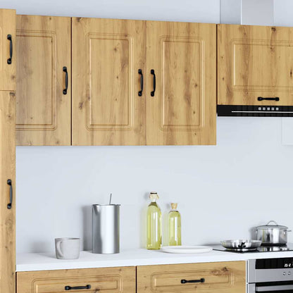 vidaXL Kitchen Wall Cabinet "Kalmar" Engineered Wood Artisan Oak