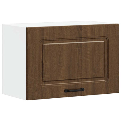 vidaXL Kitchen Wall Cabinet Kalmar Brown Oak Engineered Wood 2