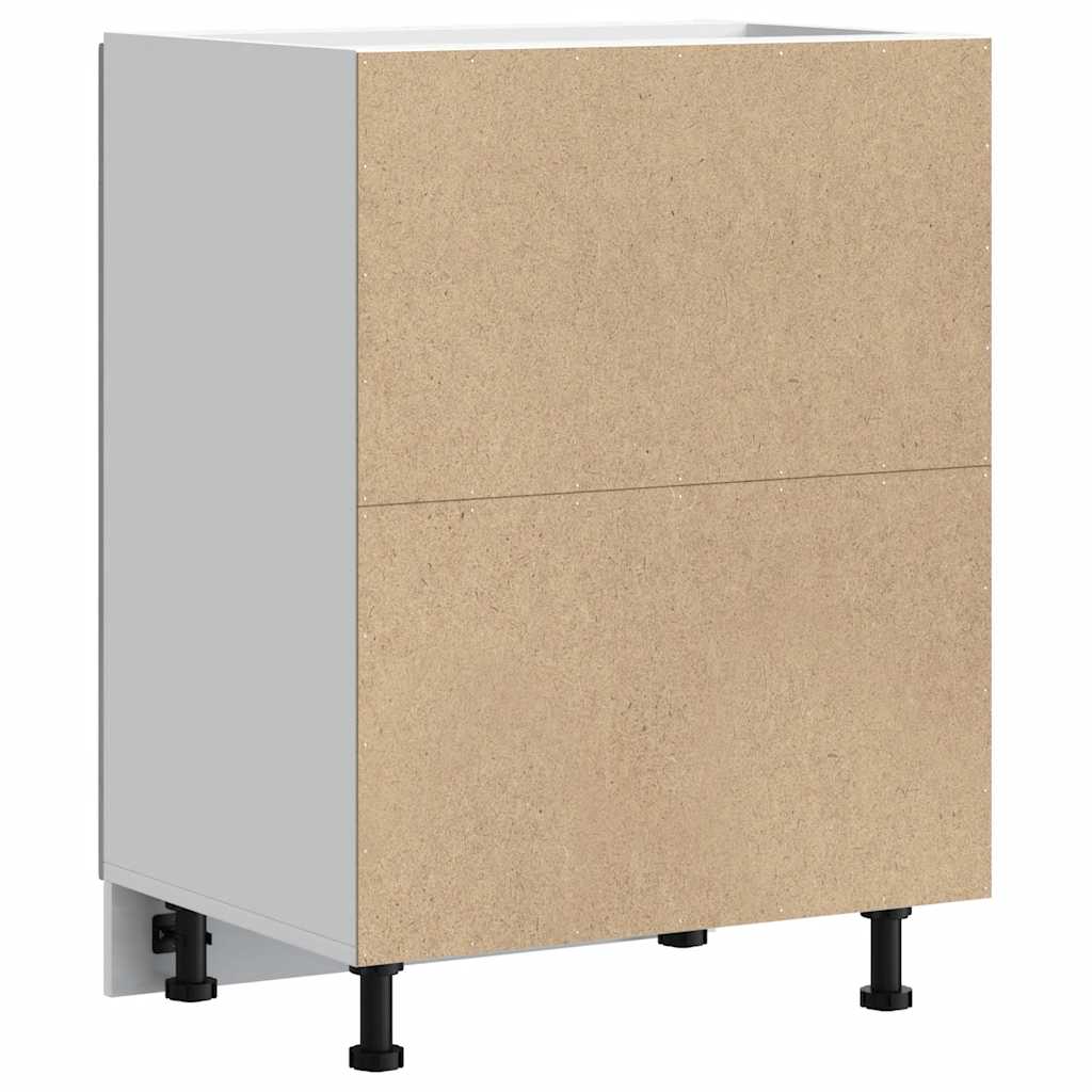 vidaXL Sink Base Cabinet "Lucca" Concrete Grey Engineered Wood 6