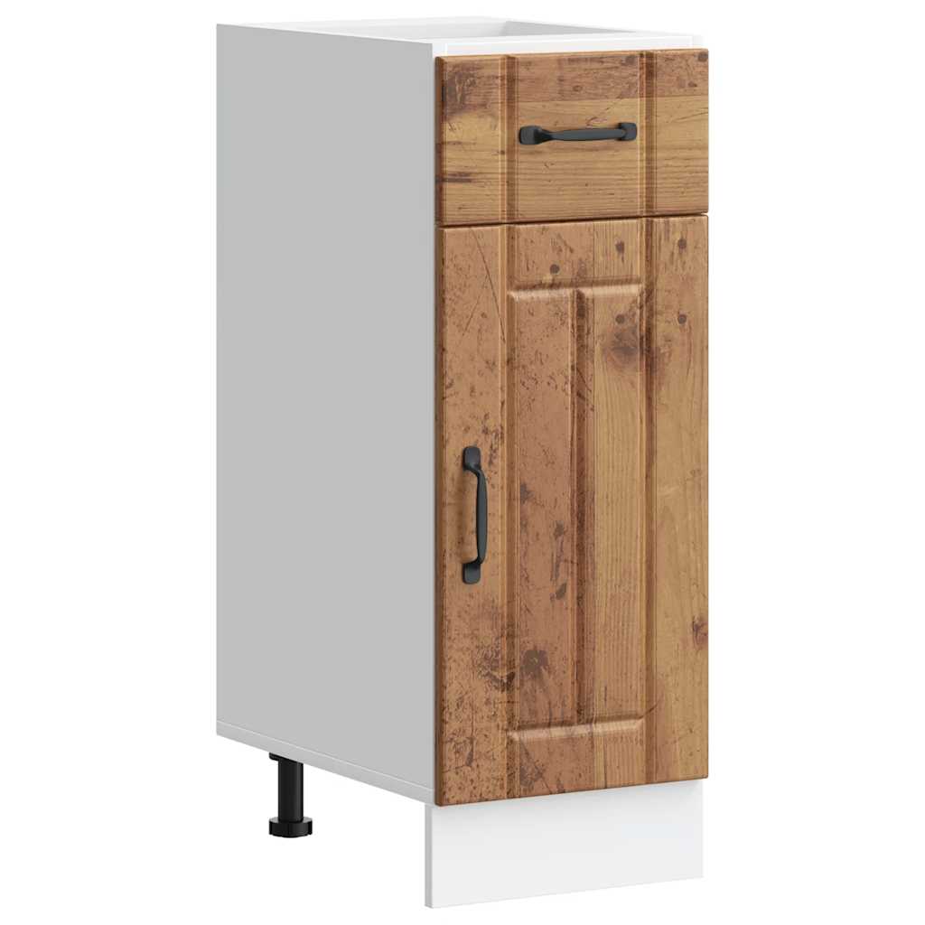 vidaXL Kitchen Base Cabinet Lucca Old Wood Engineered Wood 1