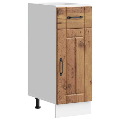 vidaXL Kitchen Base Cabinet Lucca Old Wood Engineered Wood 1