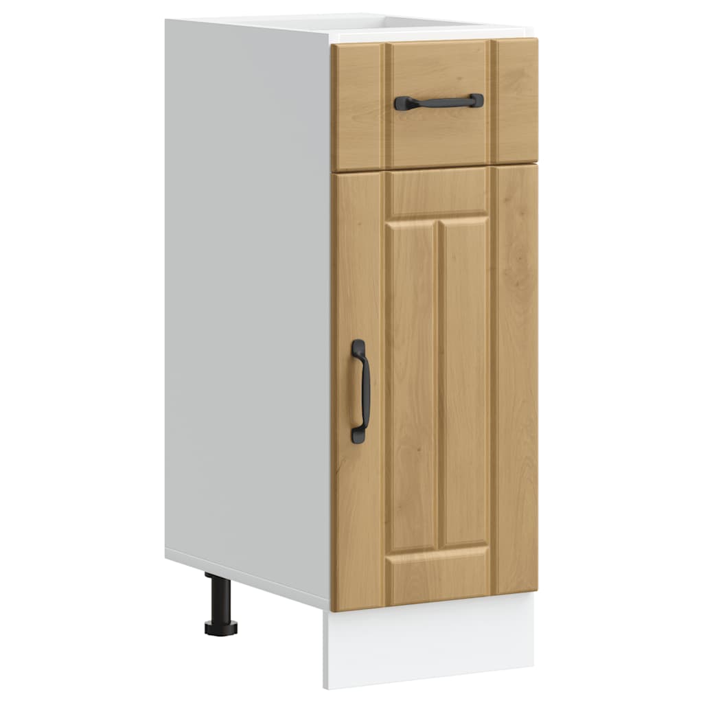 vidaXL Kitchen Base Cabinet Lucca Artisan Oak Engineered Wood 1