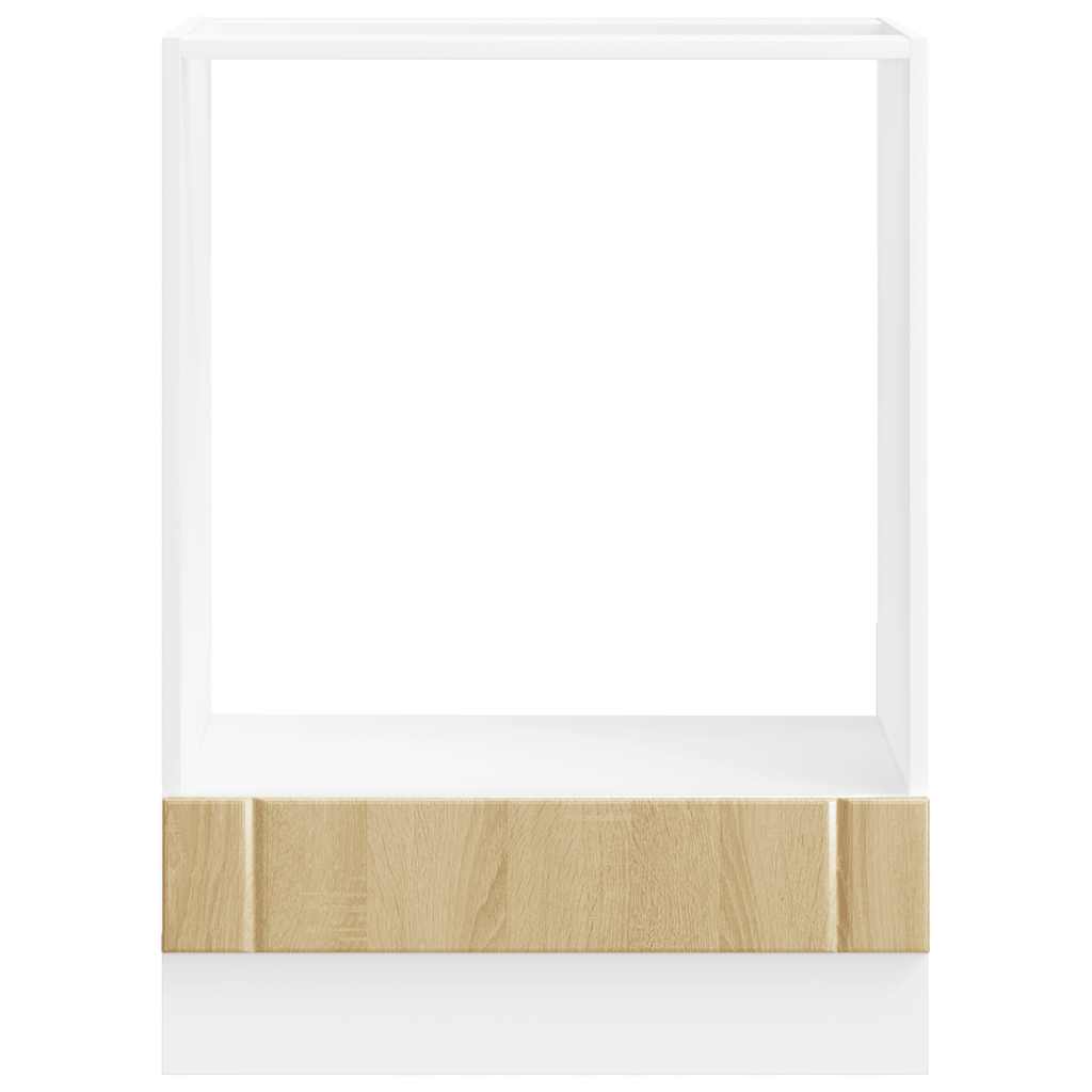 vidaXL Oven Cabinet Lucca Sonoma Oak Engineered Wood 4