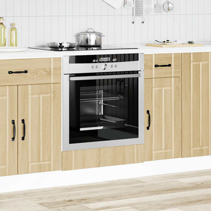 vidaXL Oven Cabinet Lucca Sonoma Oak Engineered Wood 1