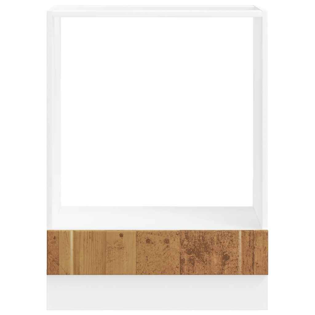 vidaXL Oven Cabinet Lucca Old Wood Engineered Wood 4