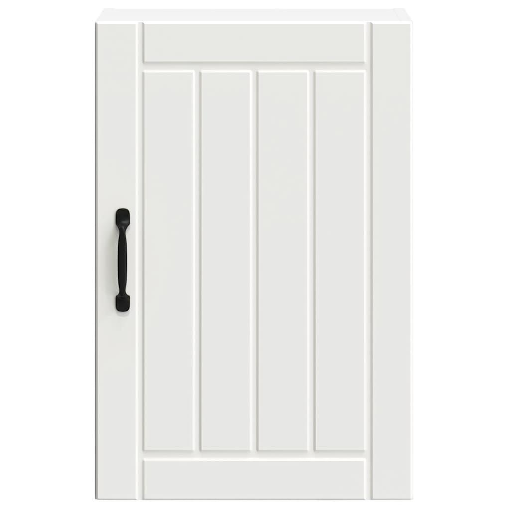 vidaXL Kitchen Wall Cabinet Lucca White Engineered Wood 5