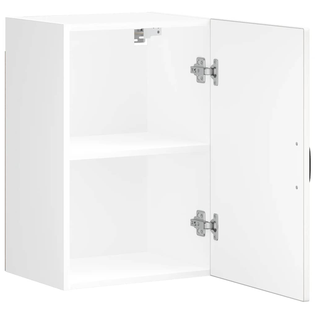 vidaXL Kitchen Wall Cabinet Lucca White Engineered Wood 6