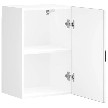 vidaXL Kitchen Wall Cabinet Lucca White Engineered Wood 6
