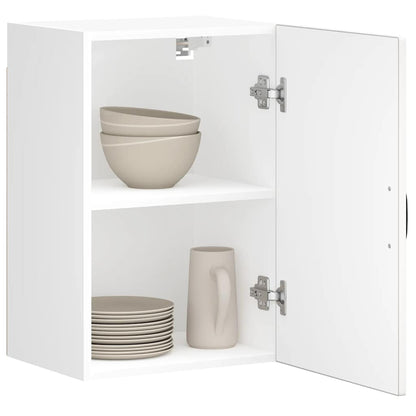 vidaXL Kitchen Wall Cabinet Lucca White Engineered Wood 1