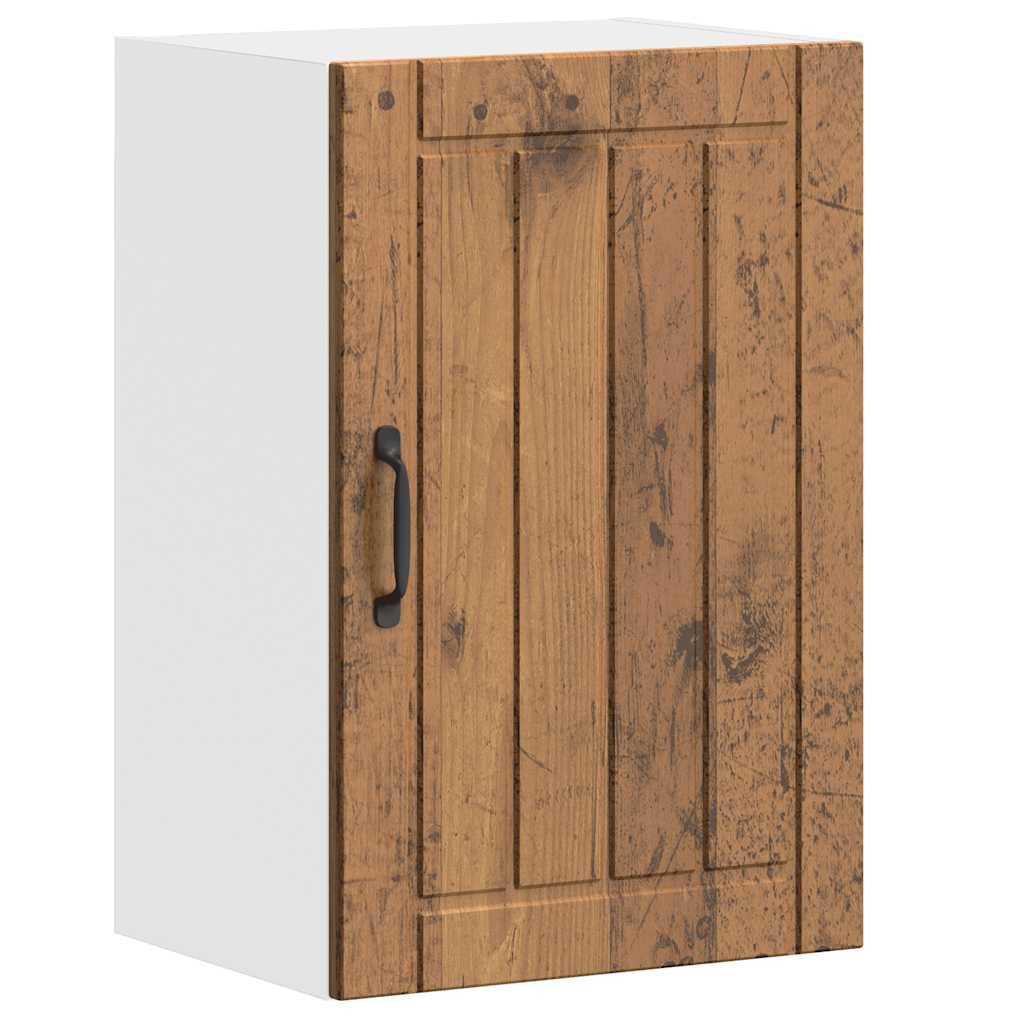 vidaXL Kitchen Wall Cabinet Lucca Old Wood Engineered Wood 2