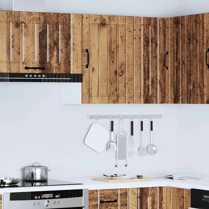 vidaXL Kitchen Wall Cabinet Lucca Old Wood Engineered Wood 3