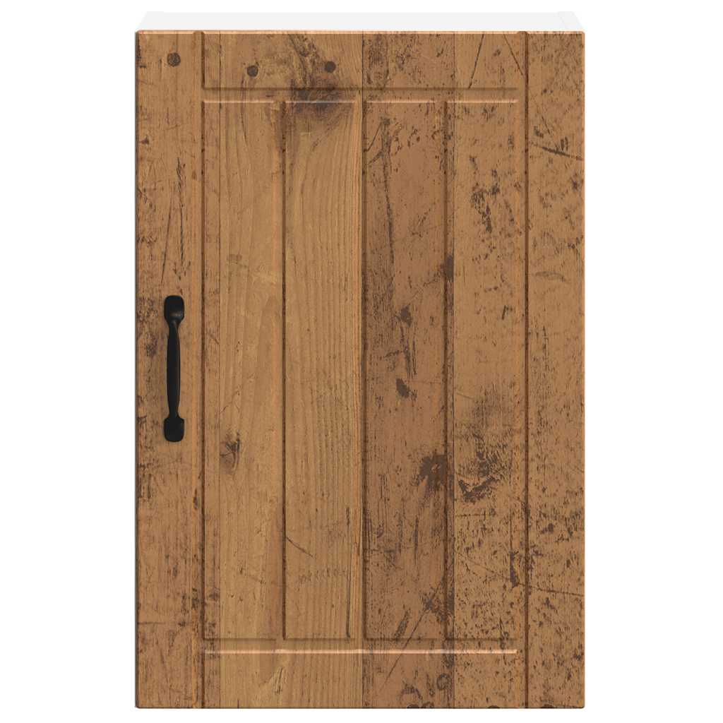 vidaXL Kitchen Wall Cabinet Lucca Old Wood Engineered Wood 5