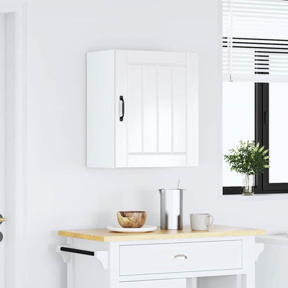 vidaXL Kitchen Wall Cabinet Lucca High Gloss White Engineered Wood 3