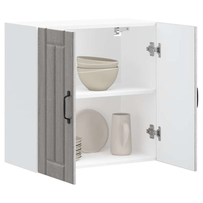 vidaXL Kitchen Wall Cabinet Lucca Grey Sonoma Engineered Wood 1