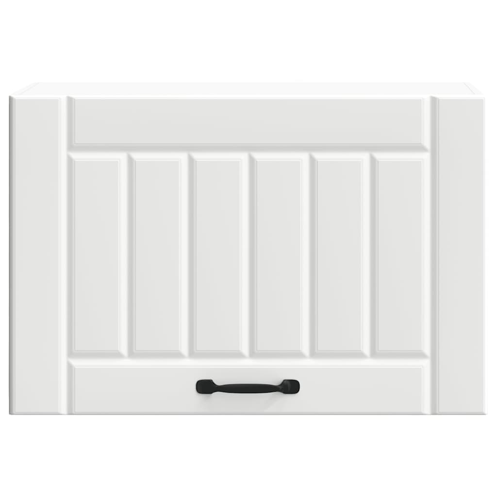 vidaXL Kitchen Wall Cabinet Lucca White Engineered Wood 5
