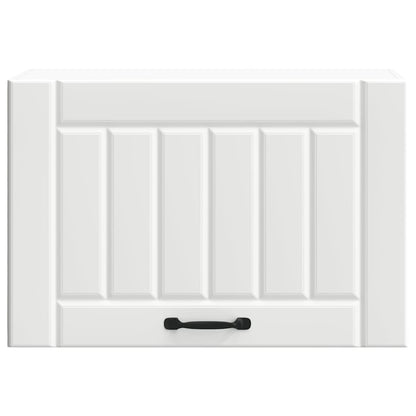 vidaXL Kitchen Wall Cabinet Lucca White Engineered Wood 5
