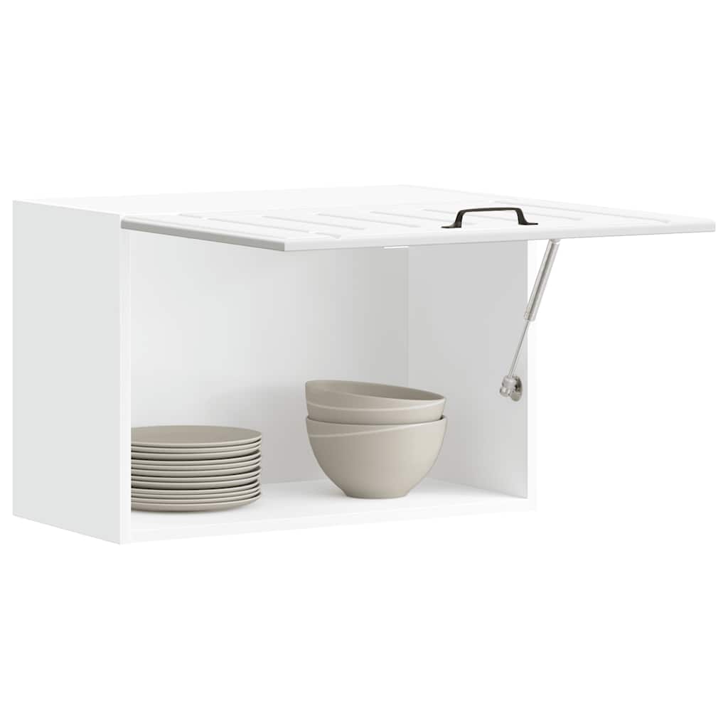 vidaXL Kitchen Wall Cabinet Lucca White Engineered Wood 1