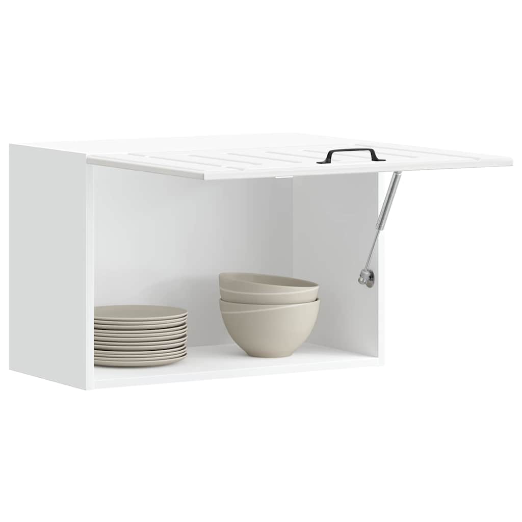 vidaXL Kitchen Wall Cabinet Lucca High Gloss White Engineered Wood 1