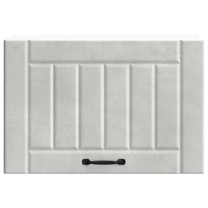 vidaXL Kitchen Wall Cabinet Lucca Concrete Grey Engineered Wood 5