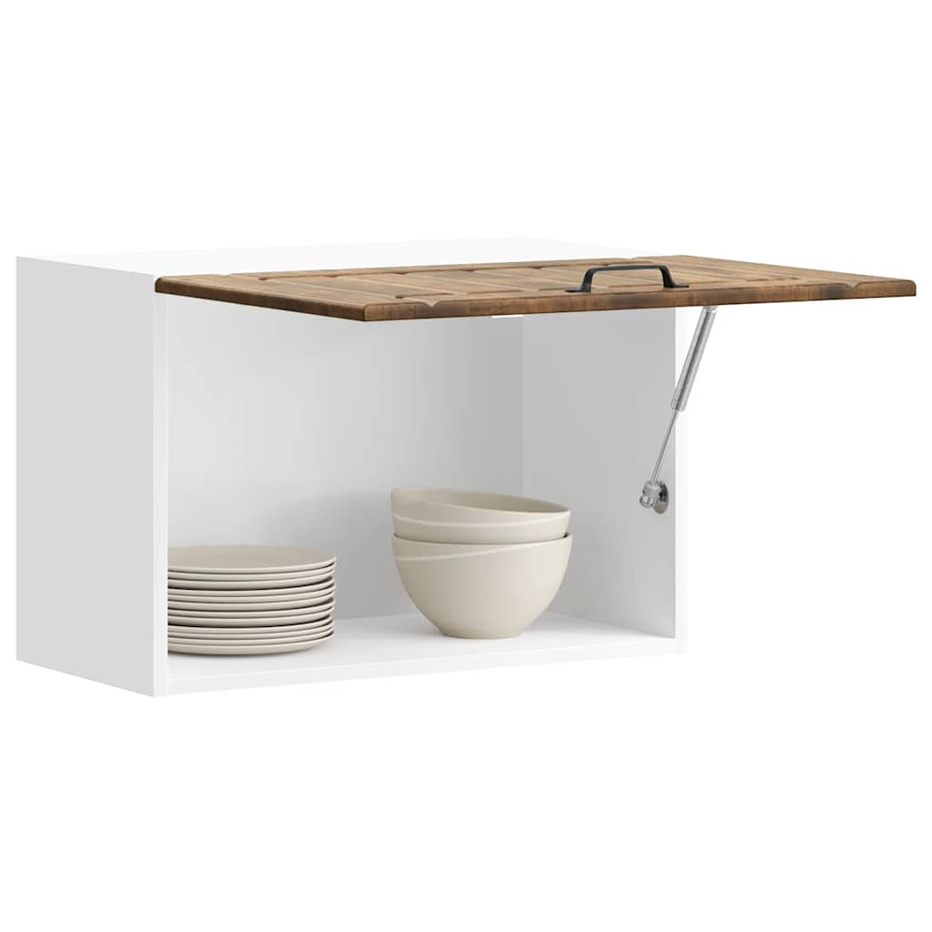 vidaXL Kitchen Wall Cabinet Lucca Smoked Oak Engineered Wood 1