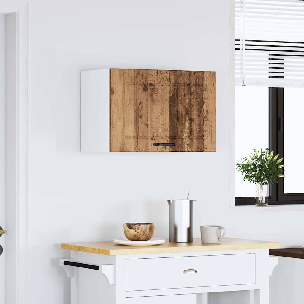 vidaXL Kitchen Wall Cabinet Lucca Old Wood Engineered Wood 3