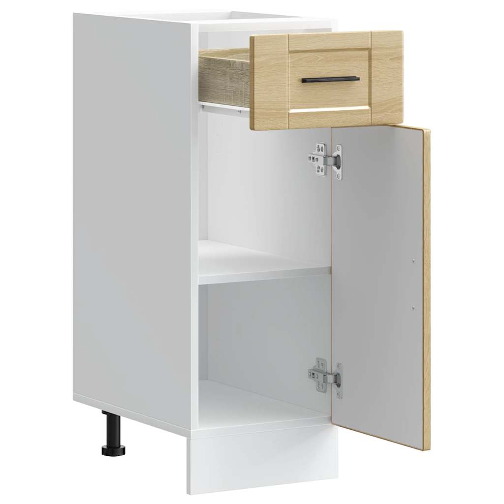 vidaXL Kitchen Base Cabinet Porto Sonoma Oak Engineered Wood 5