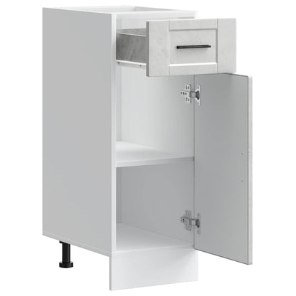 vidaXL Kitchen Base Cabinet Porto Concrete Grey Engineered Wood 5