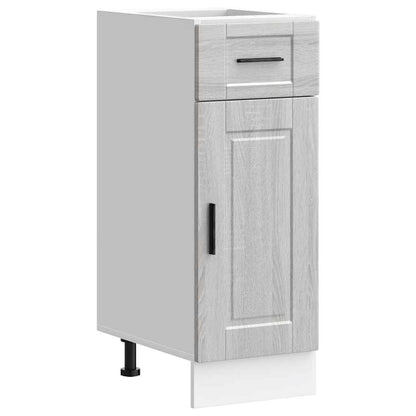 vidaXL Kitchen Base Cabinet Porto Grey Sonoma Engineered Wood 2