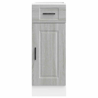 vidaXL Kitchen Base Cabinet Porto Grey Sonoma Engineered Wood 4