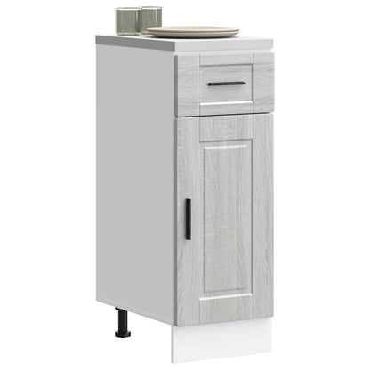 vidaXL Kitchen Base Cabinet Porto Grey Sonoma Engineered Wood 1