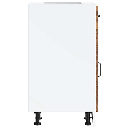 vidaXL Kitchen Base Cabinet Porto Old Wood Engineered Wood 6