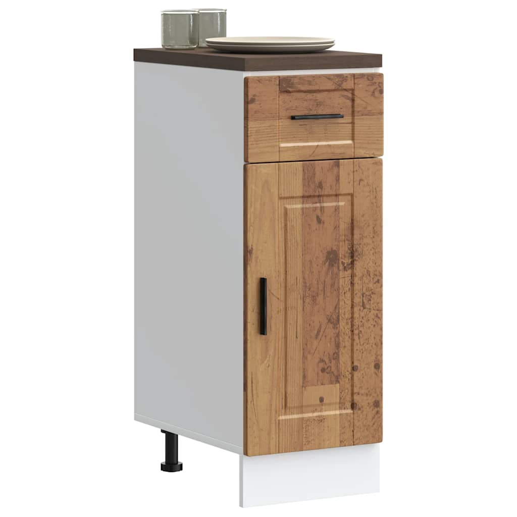 vidaXL Kitchen Base Cabinet Porto Old Wood Engineered Wood 1