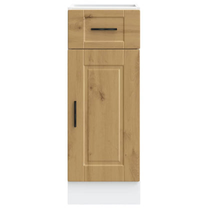 vidaXL Kitchen Base Cabinet Porto Artisan Oak Engineered Wood 4
