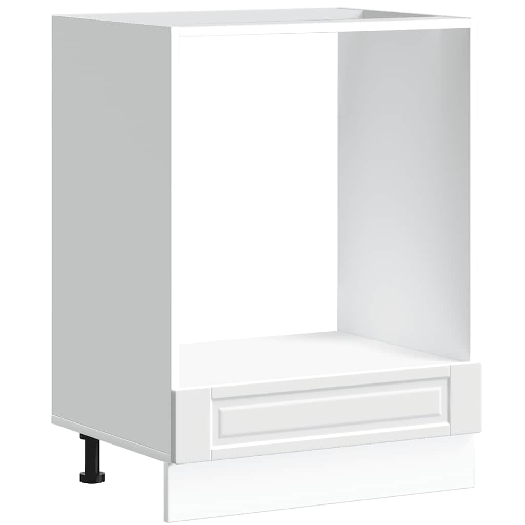 vidaXL Oven Cabinet Porto White Engineered Wood 2