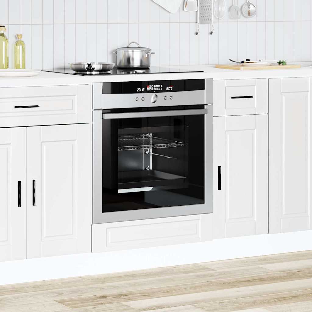 vidaXL Oven Cabinet Porto White Engineered Wood 3