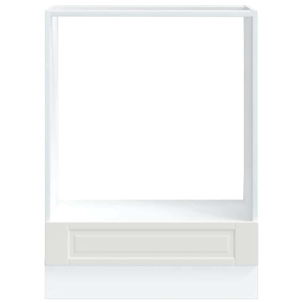 vidaXL Oven Cabinet Porto White Engineered Wood 4